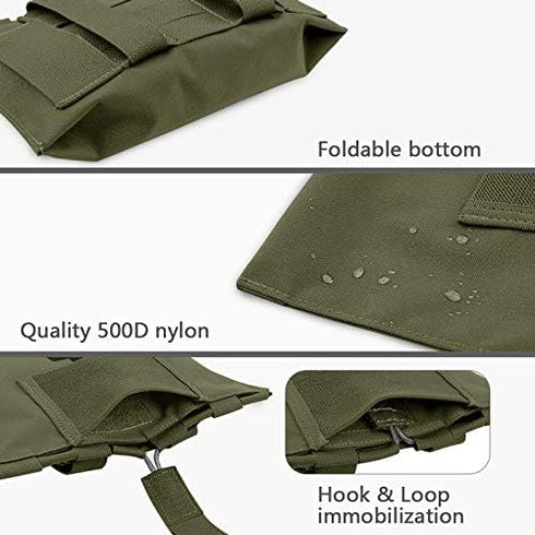 KRYDEX Tactical Blow Out Kit Bag Medical Pouch IFAK Pouch with MOLLE and Belt Loop