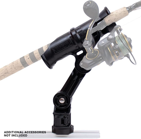 YakAttack Zooka II Rod Holder with LockNLoad Mounting Base for Spinning and Casting Rods