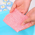 20 DDJYP Compressed Washcloth Towels, Pcs Mini, Pure Cotton, Portable, Disposable, Travel, Camping and Hiking, Red