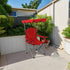 Heavy Duty Canopy Lounge Chair with Sunshade - Ideal for Travel