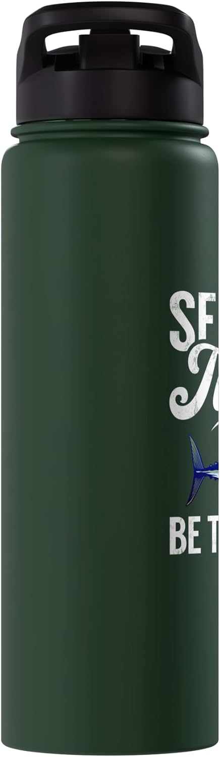 Tuna Fishing Gear Sea the Tuna Be the Tuna Fishing Stainless Steel Insulated Water Bottle