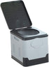 Garneck Portable Folding Toilet for Camping Compact Travel Potty Lid Emergency Outdoor