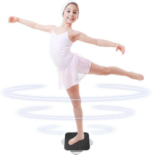Syhood Figure Ice Skating Spinner Improves Metal Training Aid Dance Turning Board for Ice Skaters Gymnastics Dance