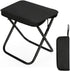 GIBENUO Folding Camping Stools, Portable Collapsible Fishing Stool, Lightweight Compact Foldable Chair for
