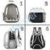 Expandable Cat Backpack Carrier - Space Capsule Bubble Window Pet Carrier for Cats and Small Puppies Up to 12 Lbs