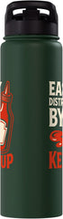 Easily Distracted By Ketchup. Easily Distracted By Ketchup Stainless Steel Insulated Water Bottle