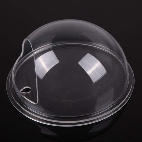 Wall Mounted Acrylic Fish Bowl, 7 Inch Clear Hanging Flower Pot Vase Decoration for Aquarium Plant Wall Decor