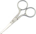 3.6 Inch Silent Pet Grooming Scissors for Cats & Dogs, Tiny Safety Curved - Quiet Alternative to Electric Clippers