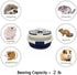 Chinchillas, KAMEIOU Blue Small Animal Carrier for Guinea Pig, Sugar Glider, Hamster, Hedgehog, Rat, Snakes - Portable