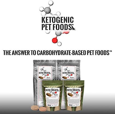 Keto-Treats Quail for Dogs & Cats, 4.9 oz Bag