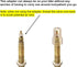 Presta to Schrader Valve Adapter for Bike, Inflate Presta Valve Tire with Air Compressor, 5 Pieces