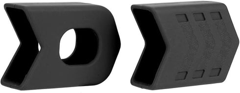 VGEBY 1 Pair Silicone Crank Protector, Crank Case Cover Sleeve Arm Boot for Bike Accessory