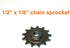 L-faster Unite Motor 1016Z 1018 13 Teeth Pinion Gear Motor for Ordinary Bicycle Chain Wheel Sprocket