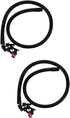 POPETPOP Kayak Pump Tubing Plastic Kayak Inflator Attachment Kayak Air Hose Black