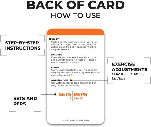 Fitness Flash Cards