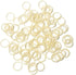 Pet Supply 200 Pack Tiny Rubber Bands for Dog Hair Ties, 3/8" Ivory Rubber Bands for Grooming, Bows, Braids