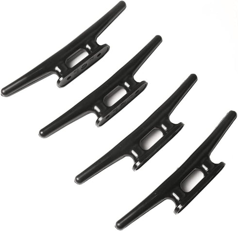 Black,4 Inch 5 Inch 6 Inch 8 Inch,Marine MIZUGIWA Nylon Boat Cleats Dock Cleats Boat Cleats for Rope Hooks,Kayaks,Tie
