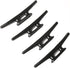 Black,4 Inch 5 Inch 6 Inch 8 Inch,Marine MIZUGIWA Nylon Boat Cleats Dock Cleats Boat Cleats for Rope Hooks,Kayaks,Tie