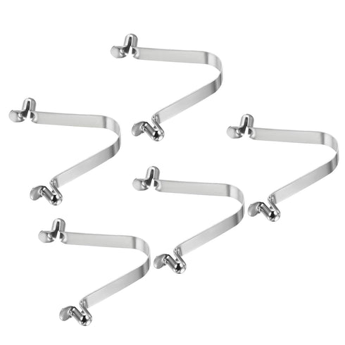PATIKIL 8.5x6mm Kayak Paddle Snaps, 5 Pack Pole Push Button Spring Clips for Camping Awning Tent Poles