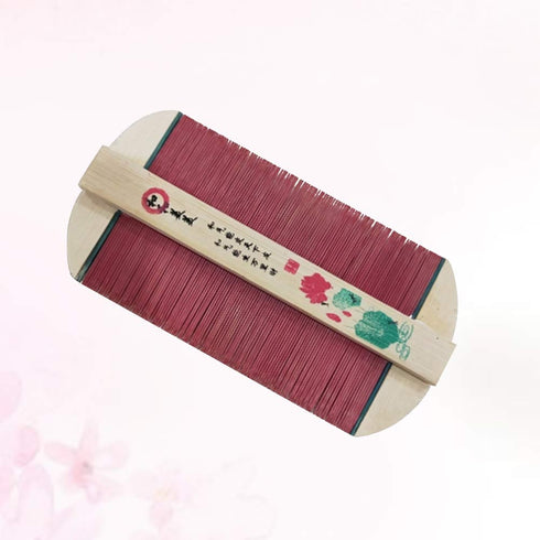 Hair Comb Double Sided Bamboo, Dandruff Removal Comb for Cat Dog Pet Grooming
