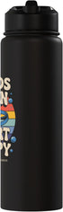 Hand Washing Tee Germaphobe Hands Clean Heart Happy - Awareness Hand Sanitizer Stainless Steel Insulated Water Bottle