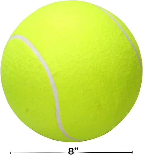 Rhode Island Novelty 8" Jumbo Tennis Ball, 1 Piece