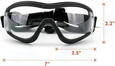 Nacoco Dog Sunglasses Anti-UV Waterproof Goggles for Big Dogs like Golden Retriever and Samoyed