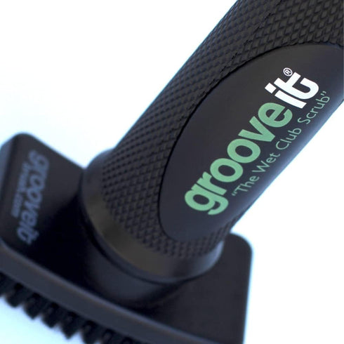 Grooveit "The Wet Club Scrub Golf Water Brush - Anti-Leak Design with Magnetic Brush and 3 Year Warranty