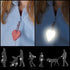 Safety Reflectors - Heart - Ultra Bright Reflective Gear for Clothing, Backpacks, Bags, Strollers and Wheelchairs - Made in USA