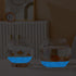 300pc Glow in The Dark Rocks for Fish Tank - Luminous Stones for Aquarium, Garden, Ponds Decor, White