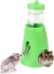 Hypeety Hamster Cage Drinking Water Bottle for Parrots, Mice, Rats, Gerbils, 1Pcs 80ml (Green)