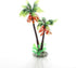 Vugyue 1Pc Mini Coconut Palm Tree, Artificial Aquarium Plants, Aquatic Water Weeds, Aquarium