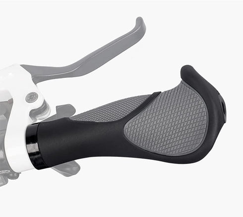 MUYDZ 1 Pair Bike Grips with Rubber Ergonomic Antislip Handlebar Grips for Road and Mountain Bicycle