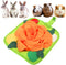 Rabbit Foraging Mat Snuffle Mat for Small Animals Rabbit Toy 11.8"x11.8" Rabbits
