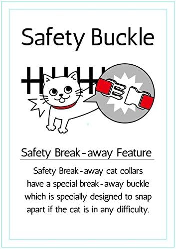 Necoichi Chirimen Hanabi Fireworks Cat Collar (Gray) - Safety Breakaway with Bell, Japanese Pattern