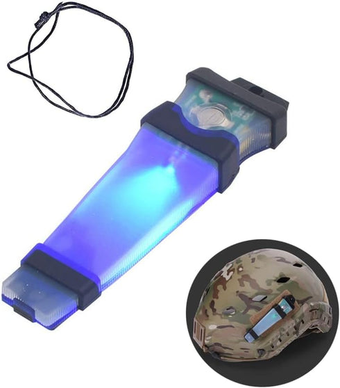 Waterproof Helmet Signal Light, Safety Flashing Survival Light for Outdoor Sports, Hunting, Hiking