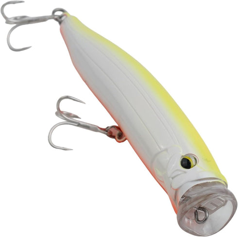 Generic 150Mm 58G Lure(5) Tuna Popper Lure For Saltwater Fishing, Lightweight Design With Strong ABS Body And Treble