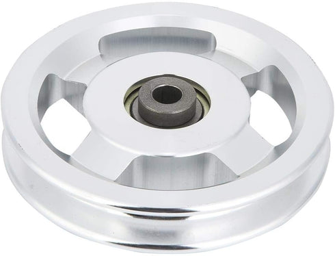 Fitness Pulley Wheel, Aluminium Alloy Home Gym Exercise Strength Training Equipment