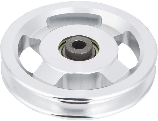 Fitness Pulley Wheel, Aluminium Alloy Home Gym Exercise Strength Training Equipment