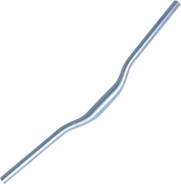 UPANBIKE MTB Kids' Bike Short Handlebar f31.8mm*440mm/520mm Riser Bar (Silver, 520mm)