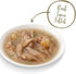 2.12 oz., 18 Applaws Natural Tuna Flakes with Shrimp in Gravy Wet Cat Food, Case