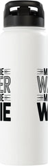 Funny Wine Lover Humor Water Joke Quote Might Be Water Might Be Wine Funny Wine Lover Stainless Steel Insulated Water