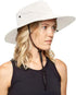 Women's Outdoor UV-Protection Foldable Sun Hats Mesh Wide-Brim Beach Fishing Hat