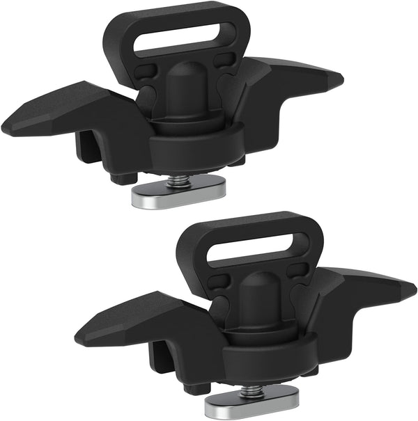 Kayak Anchor Cleat, Compatible with Light/Medium Duty Polymer Kayak Track, Low Profile Mount