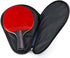 Table Tennis Bat Bag - Ping Pong Paddle Pouch with Ball Storage Pocket, Waterproof Inner Liner Protection