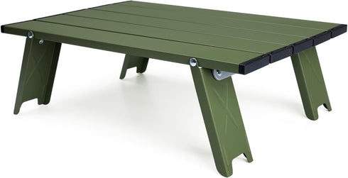 Small Folding Camping Table, Ultralight Portable Mini Beach Table with Carry Bag,