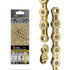 VG SPORTS Bike Chains | 6/7/8/9/10/11 Speed | Lightweight Titanium Half Hollow/Full Hollow, 116 Links