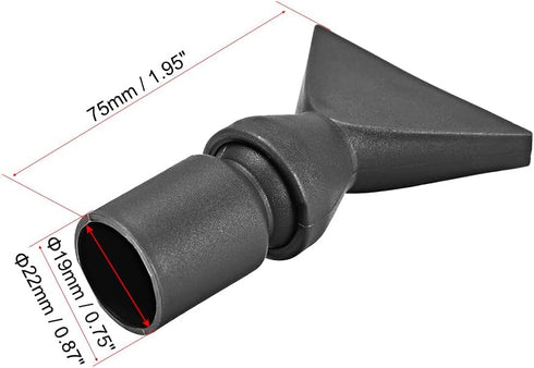 uxcell Plastic Pump Nozzles - 22mmOD Water Outlet Return Pipe Fitting, 3 Pcs