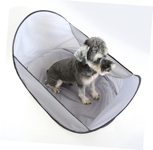 Foldable Dog Haircut Bib - Washable Grooming Cloth for Cats and Dogs