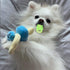 5Pcs Pet Chew Nipple Shape Toy Set, Cute Puppy Kitten Molar Pacifier for Dogs, Interactive Chew